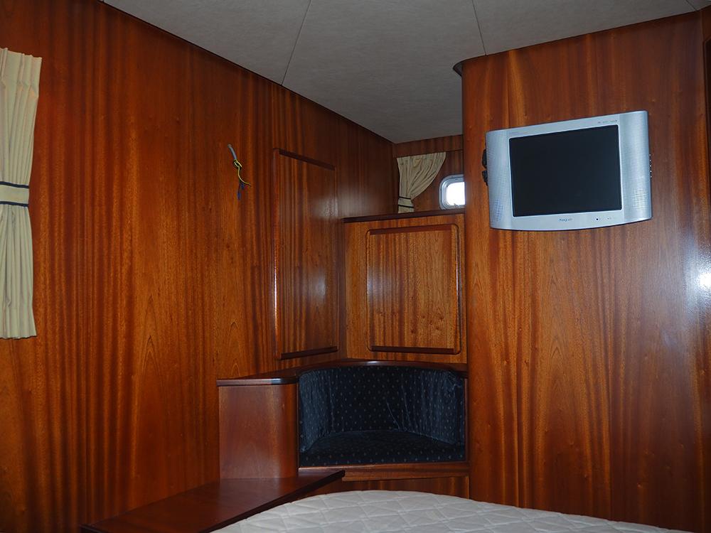 Achterkajuit, Accommodatie